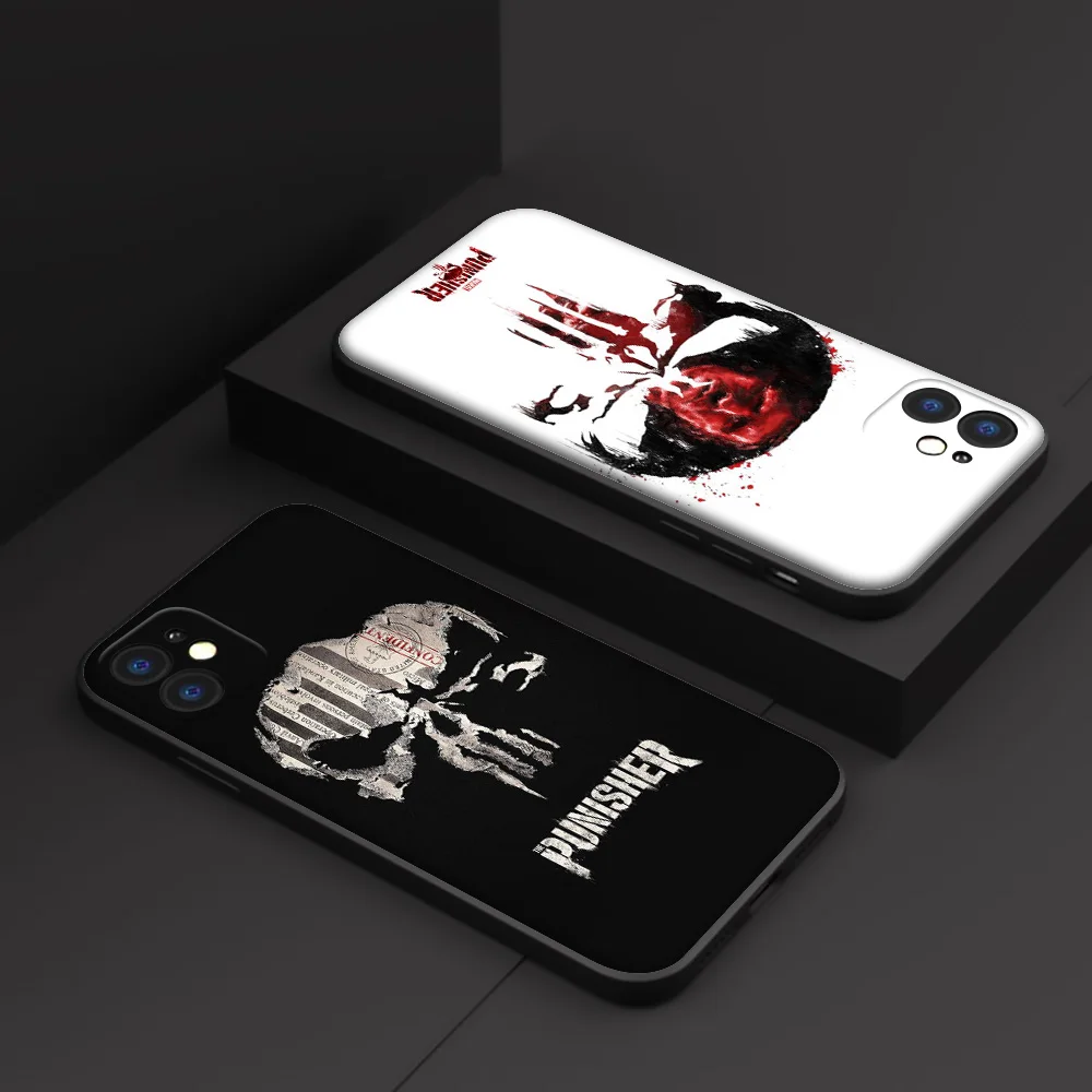 New High-End Phone Case for Xiaomi POCO M6 M5 M4 F5 X6 C65 C55 C50 C51 C40  X4 Pro JA88 The Punisher Marvel