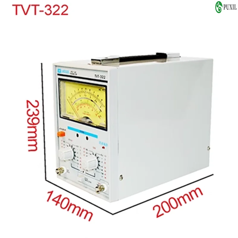 

TVT-322 Dual Channel Millivoltmeter Dual Needle Millivoltmeter New Design High Quality Pointer Voltage Measuring Equipment