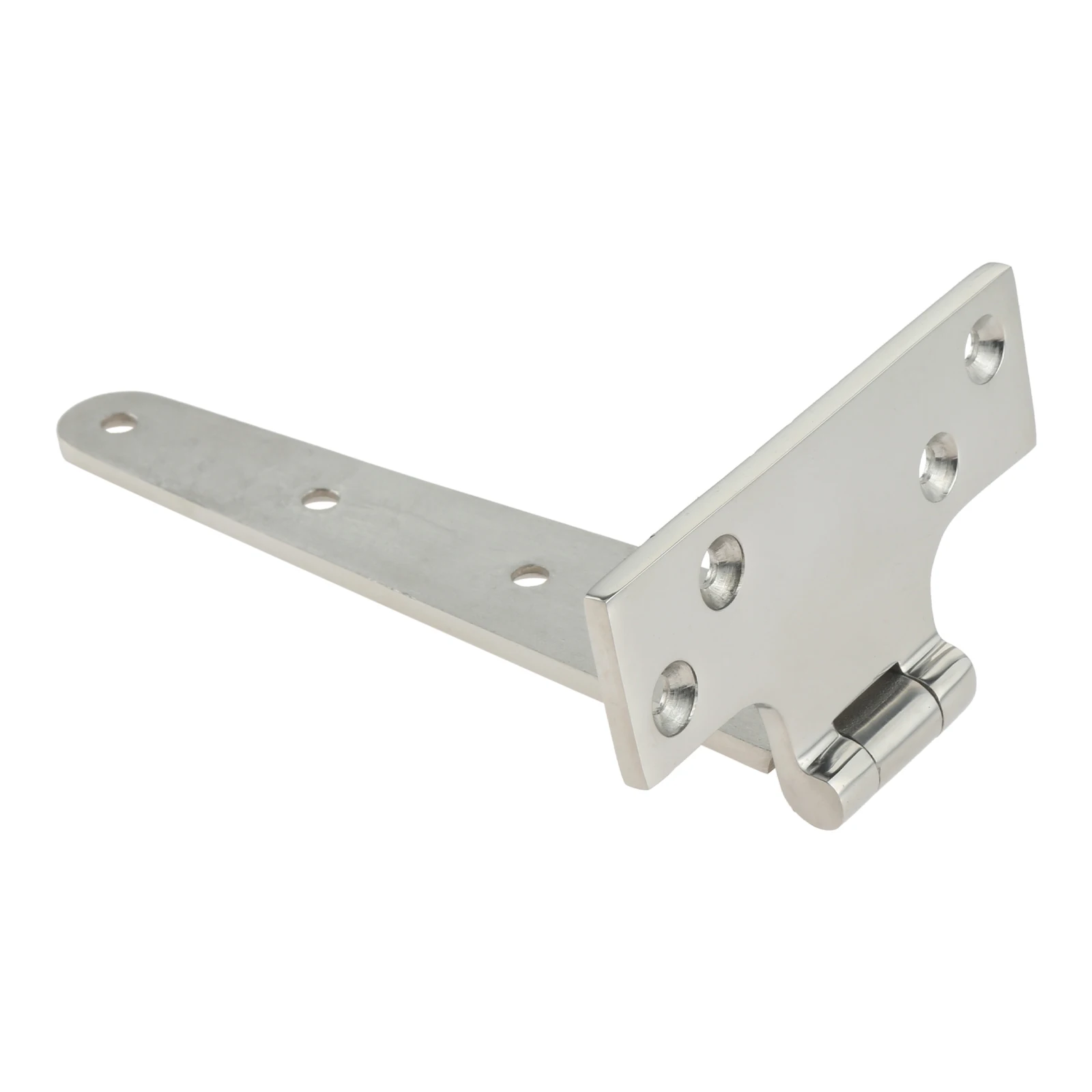 8 inch Heavy Duty Marine 316 Stainless Steel Tee Hinges Boat Caravan Cabinet Shed Garden Wooden Door & Gate T Hinge Hardware 1pc