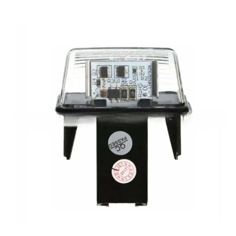 رقم ضوء لوحة الترخيص ل 2 قطعة LED 206 207 307 308 406 407 5008 شريك C3 C4 C5 بيرلينجو أبيض