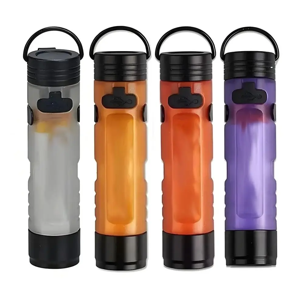 Portable LED Small Flashlight Rechargeable Lightweight Mini Flashlight Waterproof High Bright Pocket Camping Light Outdoor