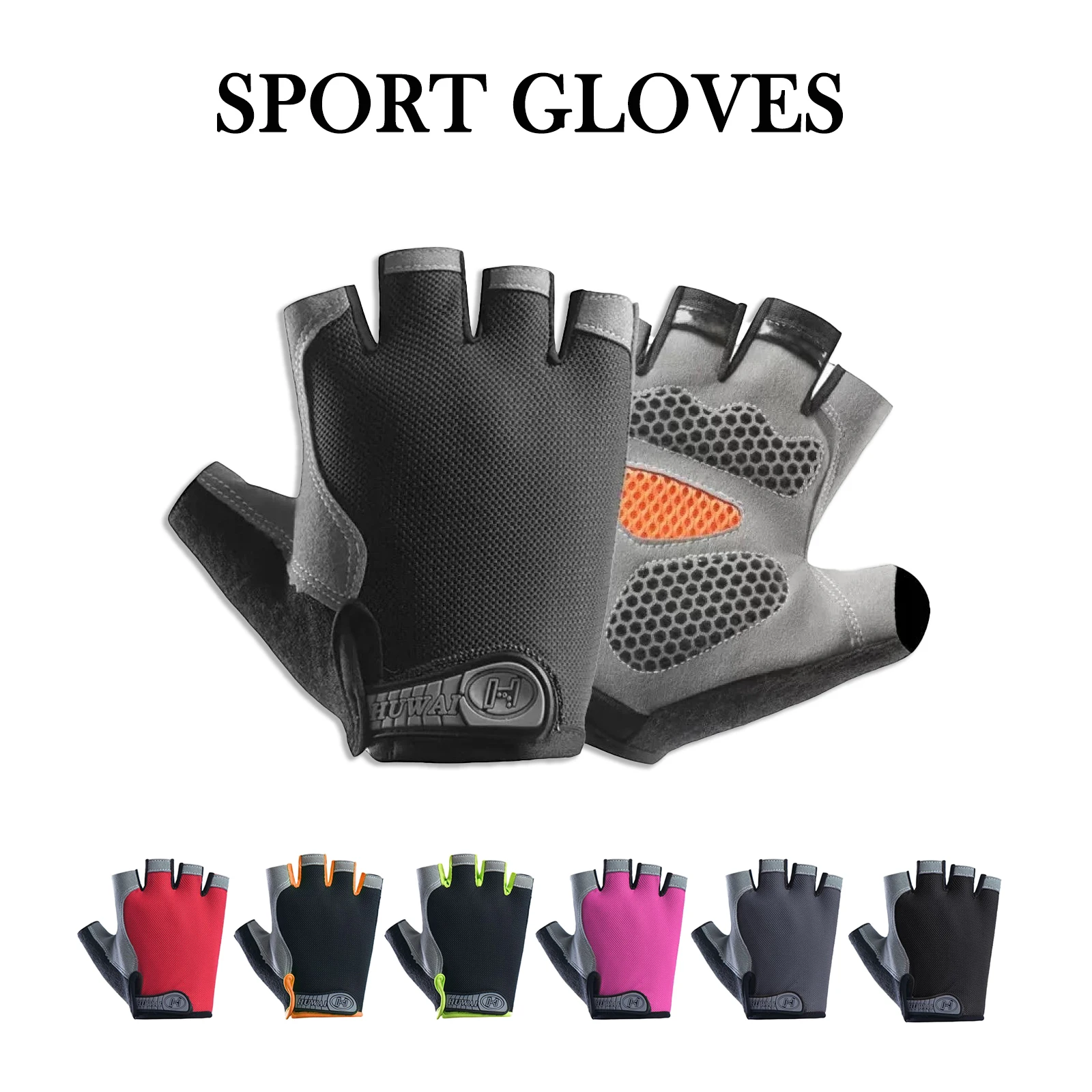 

Cycling Gloves for Men Half Finger Summer Breathable Non-slip Gym Wear-resistant Motocross Racing Gloves Motorcycle Gloves