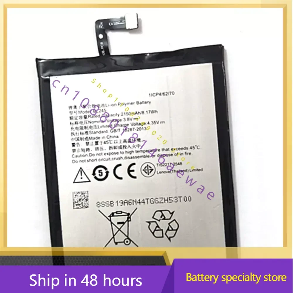 Bateria bl245 2150mah para baterias de celular lenovo s60 s60t s60w