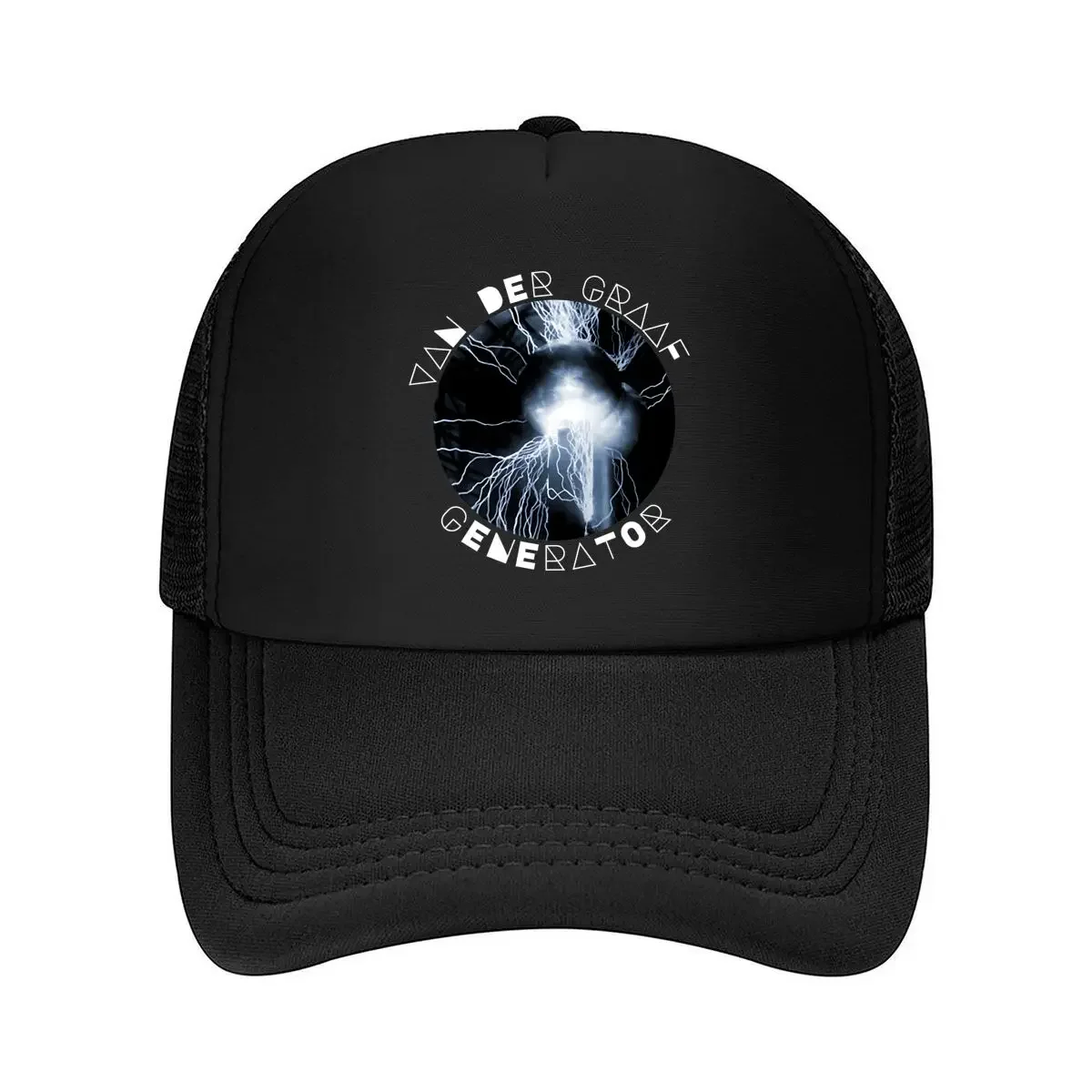 New Circular Image of Electrical Plasma Display Mesh Baseball Cap