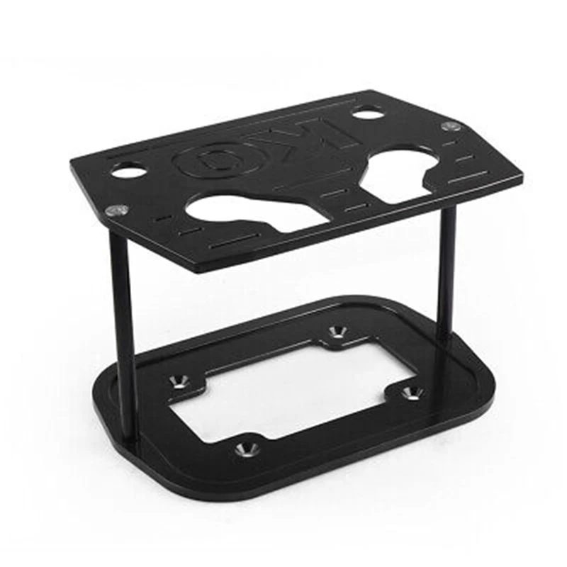 

Polished Aluminum Billet Milled Hold Down For Optima Red Yellow Battery Bracket Tray