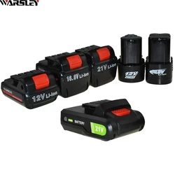 High Quality 12v 16.8v 21v Lithium Battery Power Tools Cordless Screwdriver Electric Drill Battery Drill Li-ion Battery