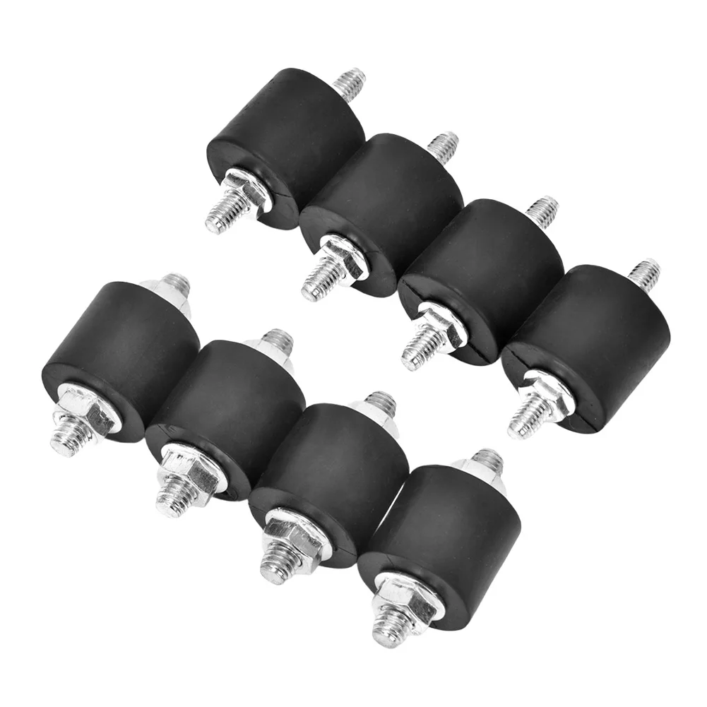 Rubber Vibration Isolator Mounts M6 M8 for Effective Shock Absorption Noise Reduction with Quick Easy Installation