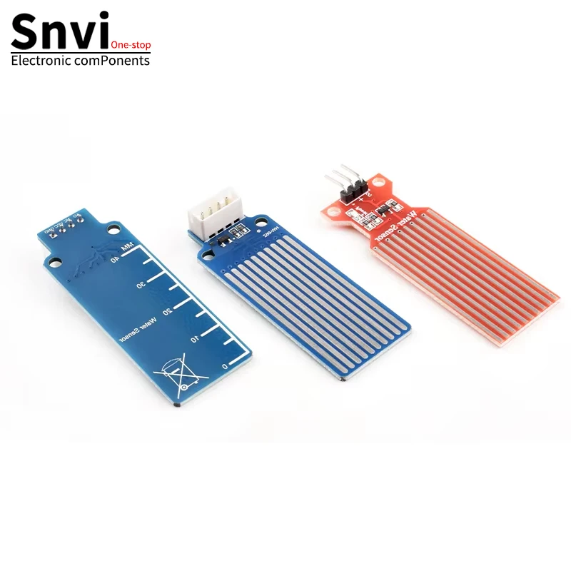 Модуль-датчика-уровня-дождевой-воды-обнаружение-поверхности-жидкости-глубина-высота-для-arduino-красный-задняя-плата