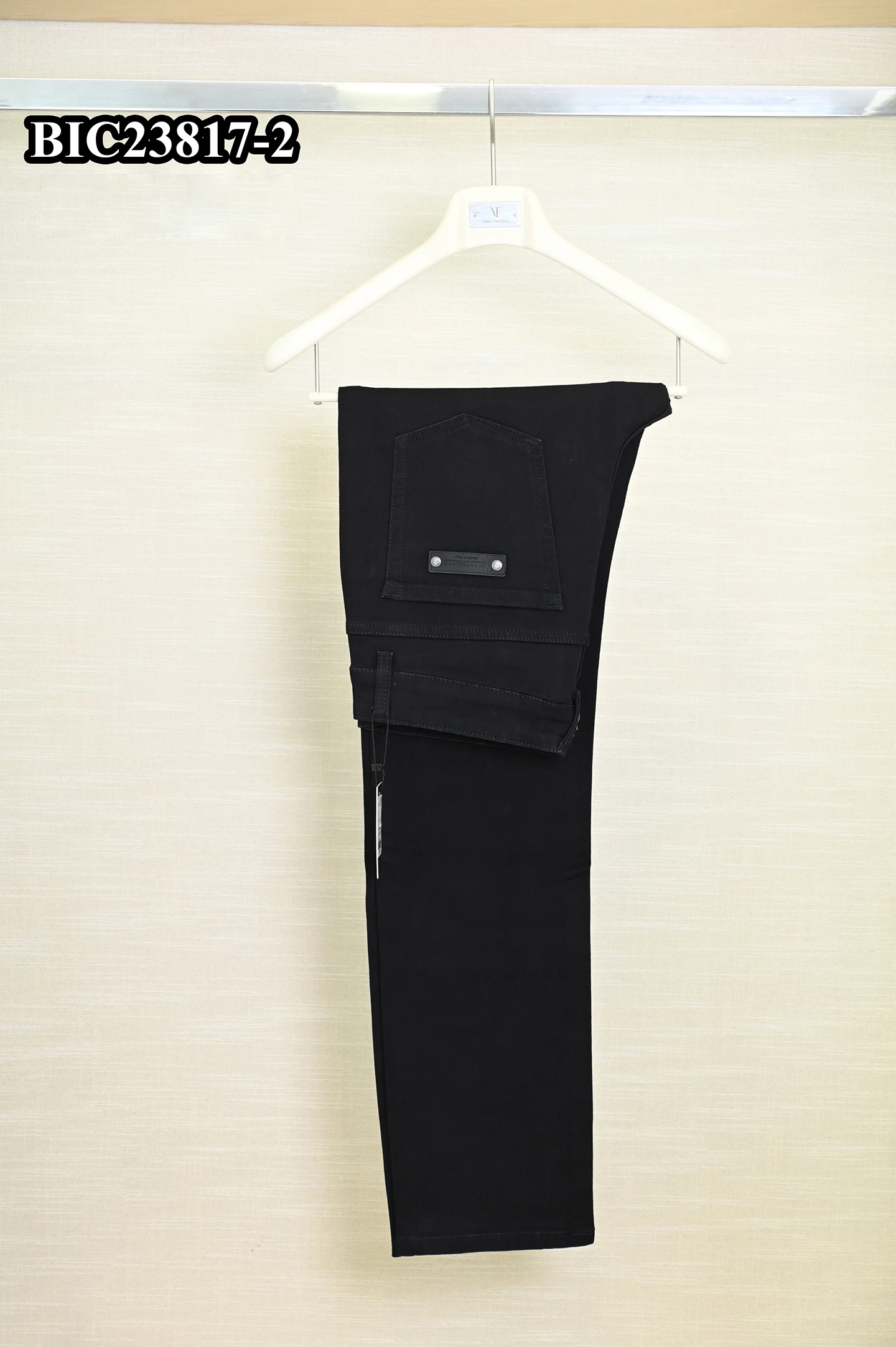 

OECHSLI Jeans Thick Cotton Men 2026 Autumn Winter new Casual Mid waist straight Embroidery Quality size 32-40 Long Pants