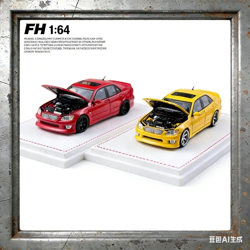 

Масштабная модель автомобиля FH 1:64 Toyota RS200 SXE10 Altezza из литого сплава, реалистичная, коллекционная, подарок для мальчиков на праздники.