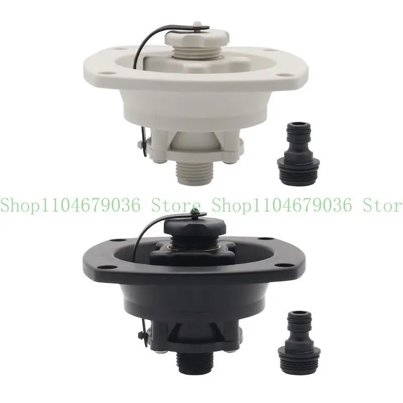 652F RVs Water Fill Inlet Filter Trailer Tanks Caps caravans Fillers Neck For Motorhome Campers