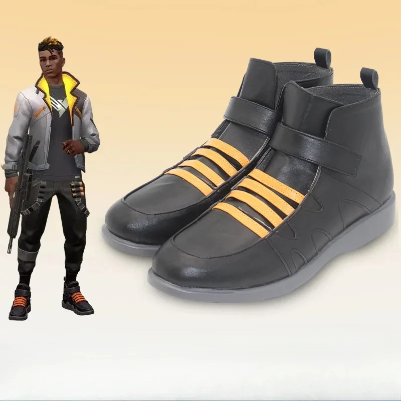 

Новая игра Valorant Phoenix, обувь для косплея, ботинки, обувь в стиле аниме, реквизит для вечеринки на Хэллоуин, ролевые игры, индивидуальный заказ Aksesori