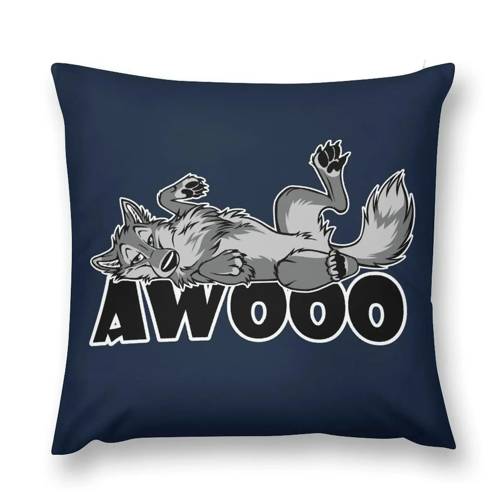 Ленивый AWOO ферльный волк, декоративная подушка, декоративные чехлы для дивана, наволочки для подушек, подушка