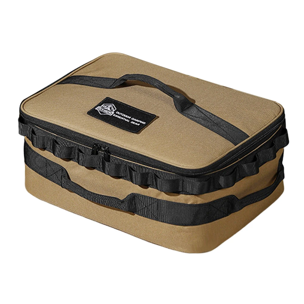 

Портативный мешок для хранения туристической плиты 900D, водонепроницаемый мешок из ткани Оксфорд для хранения печи, с регулируемым отсеком для плит