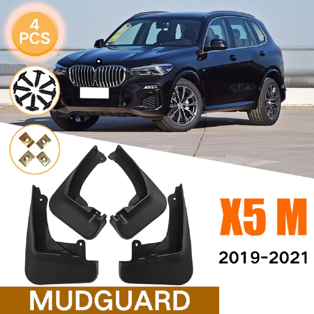 

Car Fender Splash Guards Mud Flaps Mud Guards 4pcs For BMW X5 G05 M Sport 2019 - 2023