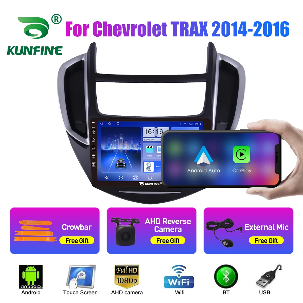 10.33Inch Car Radio For Chevrolet TRAX 2014-2019 2Din Android Octa Core Car Stereo DVD GPS Navigation Player QLED Screen Carplay