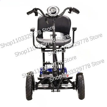כל קטנוע ניידות שטח למבוגרים עם מושב גדול נוח עם מושב מתקפל 4 גלגלים קטנוע ניידות 500w 36v