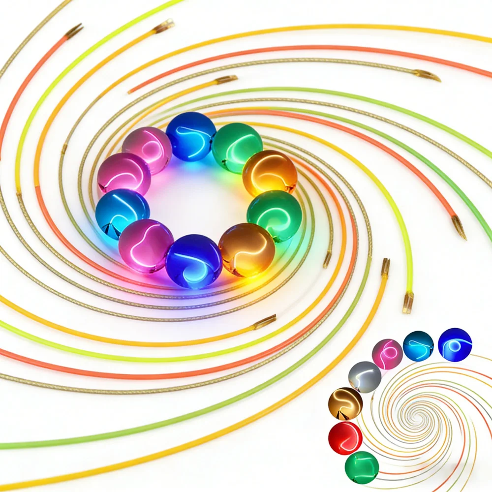 LED خيوط مرنة DC3V 25 مللي متر 80 مللي متر 110 مللي متر 128 مللي متر 190 مللي متر 300 مللي متر إيجابي سلبي نفس النهاية لتقوم بها بنفسك اديسون لمبة أجزاء المصباح ديود ديكور