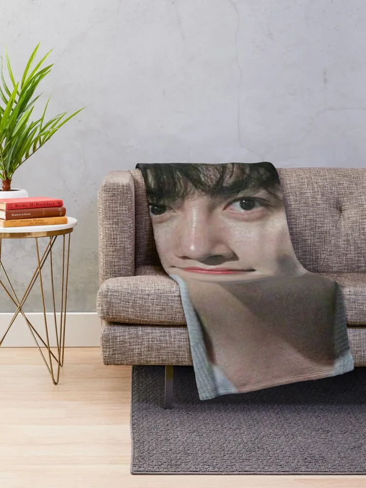 Ji Chang Wook Throw Blanket Decoratives Picnic Blankets