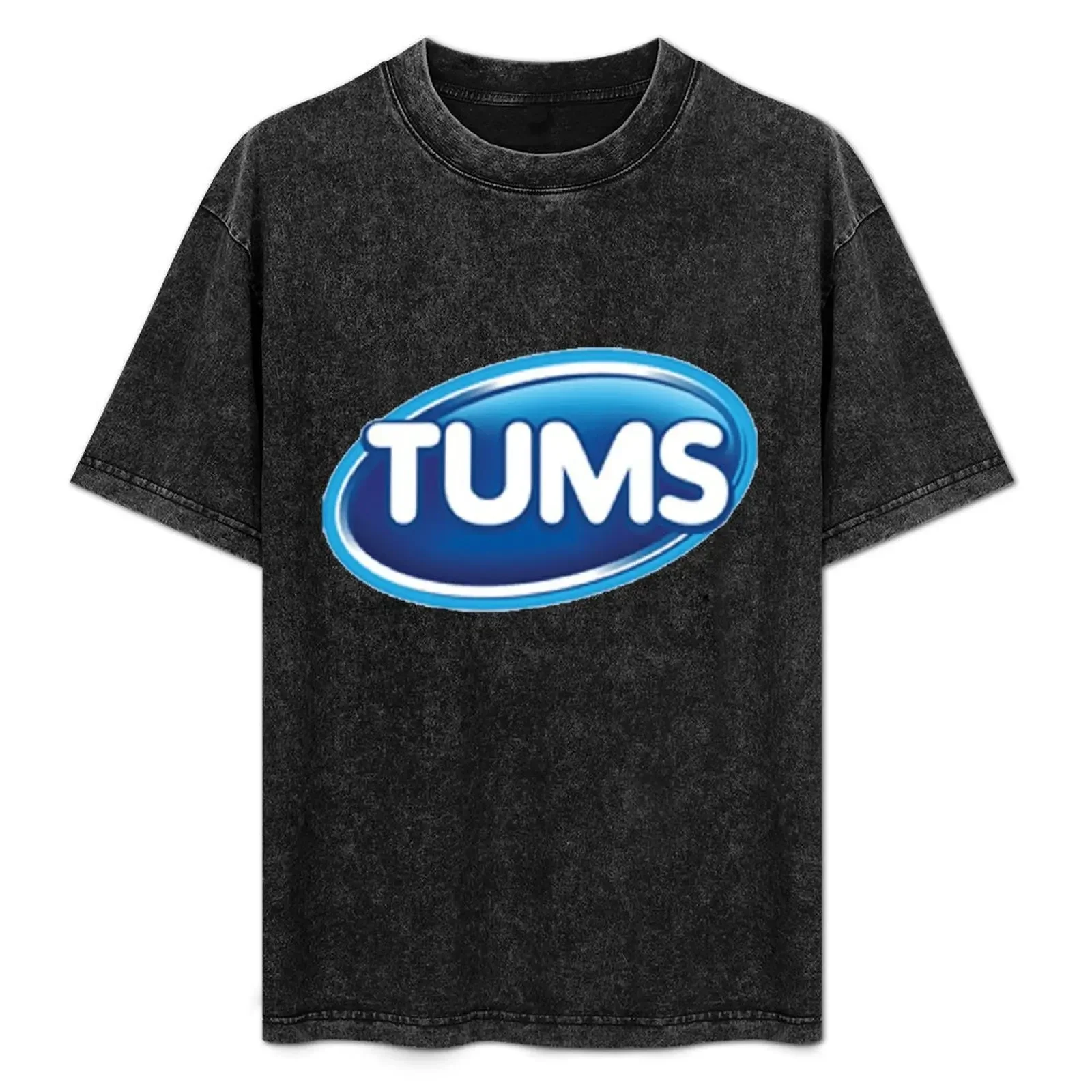 تي شيرت Tums أسود عرق صيف 2025 تي شيرت رجالي جرافيك #1