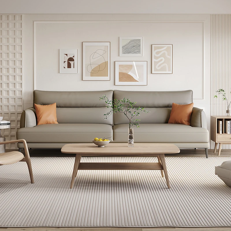 

-knockdown Furniture Supplier Modern Leather Sofa Living Room Sofas Sectionals Couch 3 Seater Sofa Set Furniture For Villa