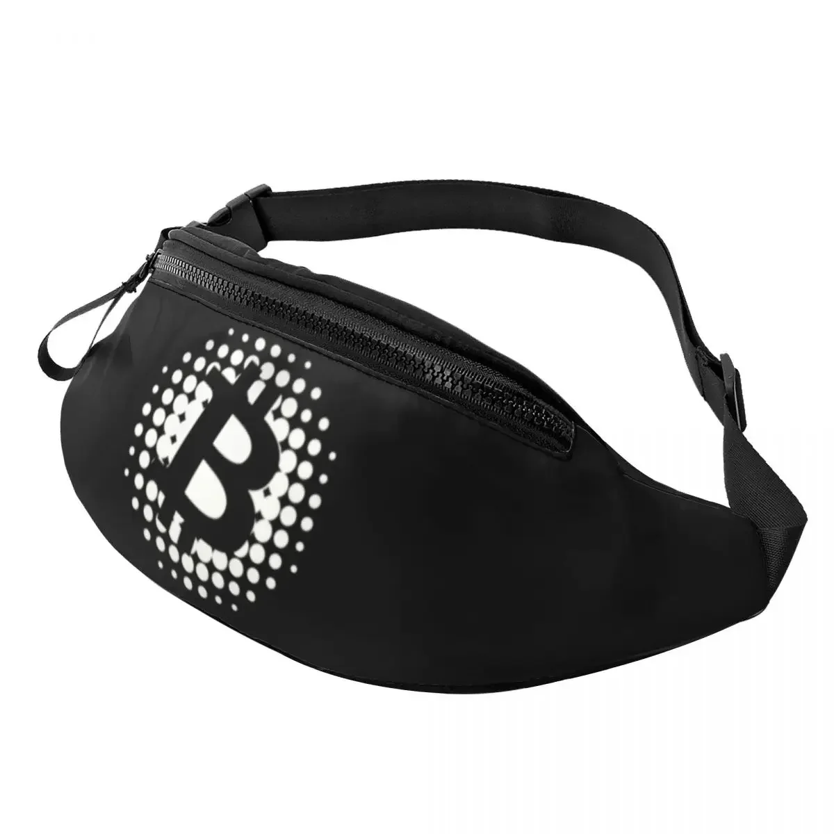 

Buy Bitcoin Button Fanny Bag Cryptocurrency BTC Blockchain Crossbody Waist Pack Men Women Cycling Camping Phone Money Pouch