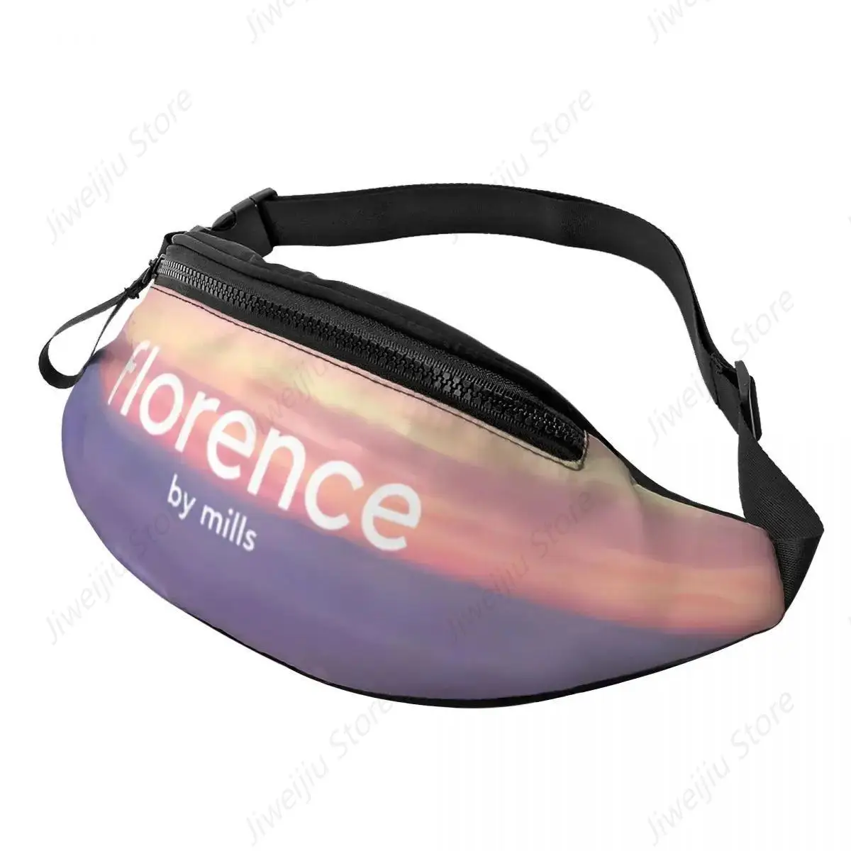 Florence By Mills Fanny Pack Women Men Casual Crossbody Waist Bag for Traveling Phone Money Pouch