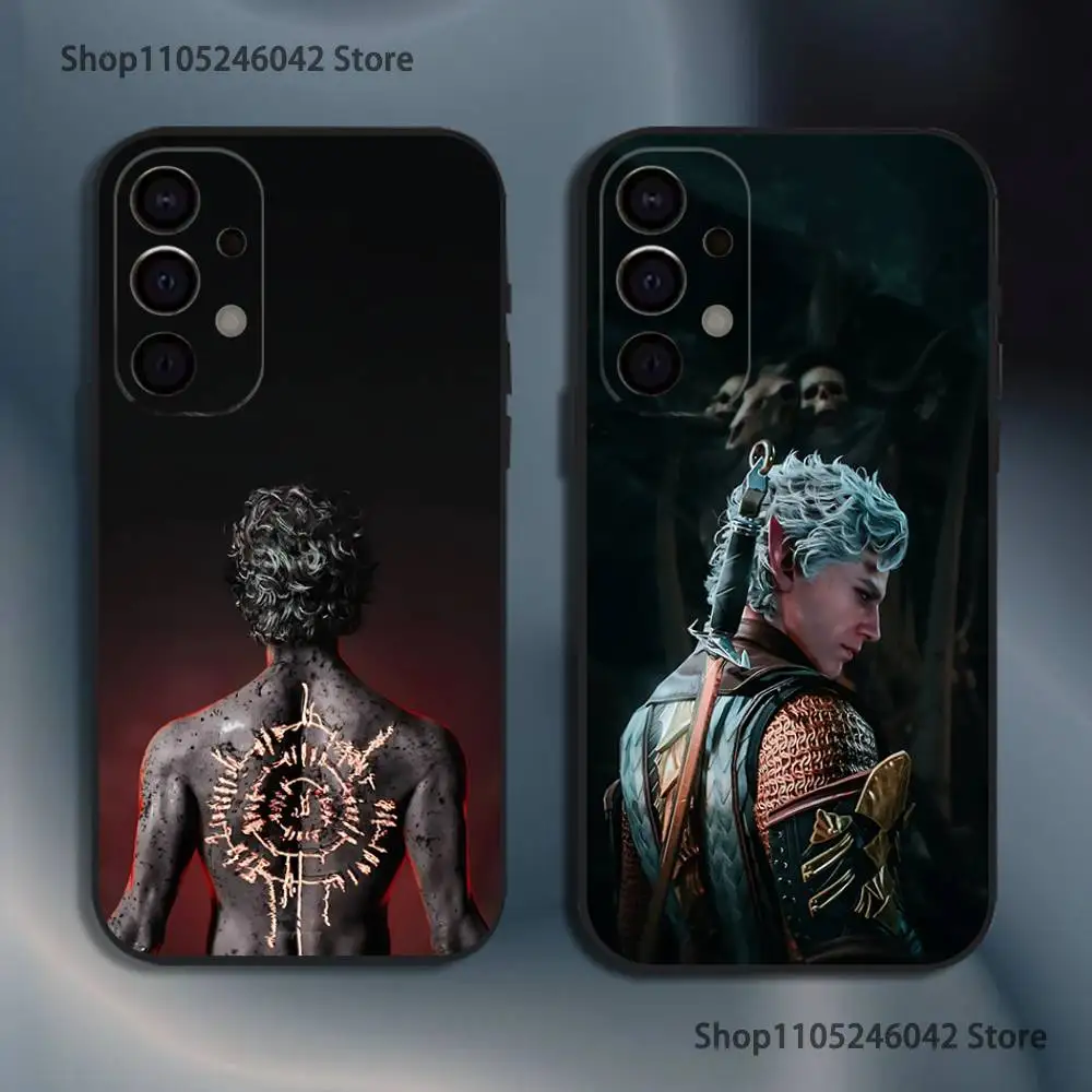 

Astarion B-BaldurS G-Gate 3 Phone Case For Samsung S25,S24,S21,S22,S23,S30,Ultra,S20,Plus,Fe,Lite,5G Black Cover