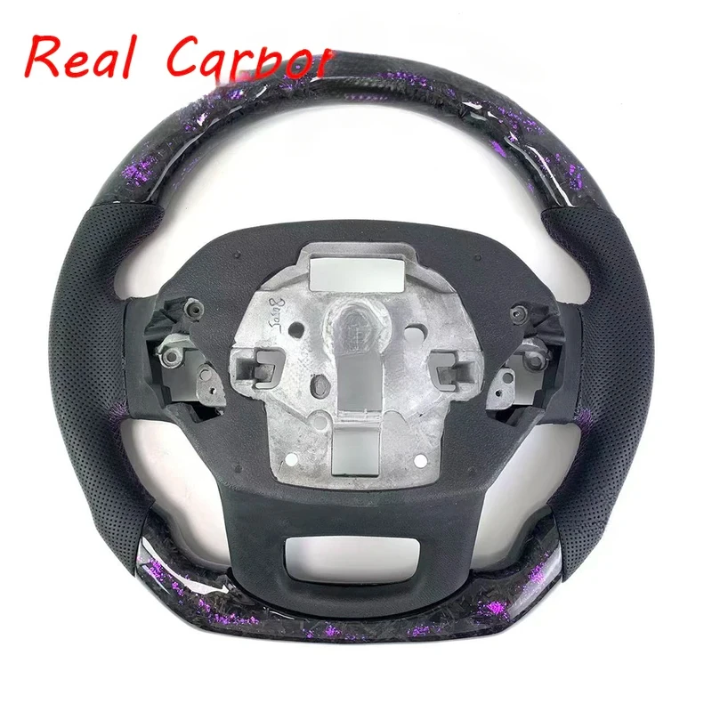 For Ford F-150 Raptor Mustang Focus 2017-2020 Premium Forged Carbon Fiber Steering Wheel