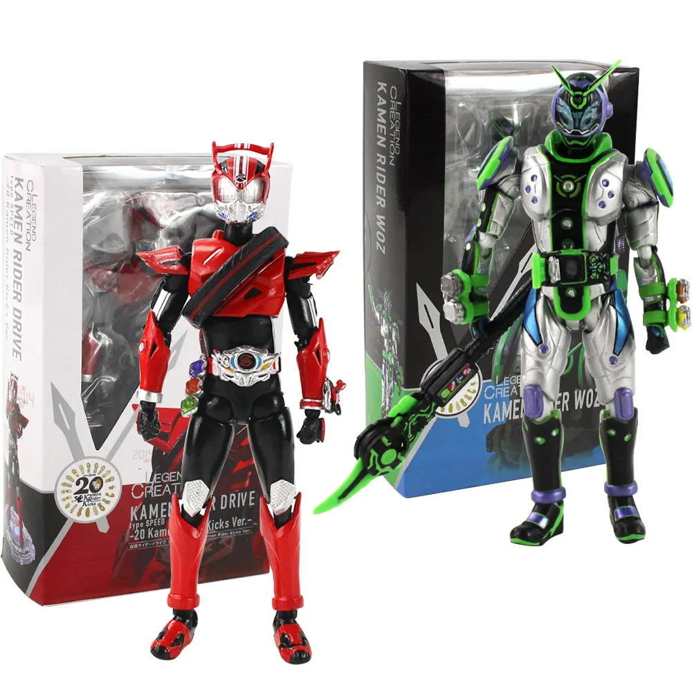 16cm Kamen Rider Action Figure Woz Drive Kicks Ver. Giocattoli modello Anime mobili congiunti