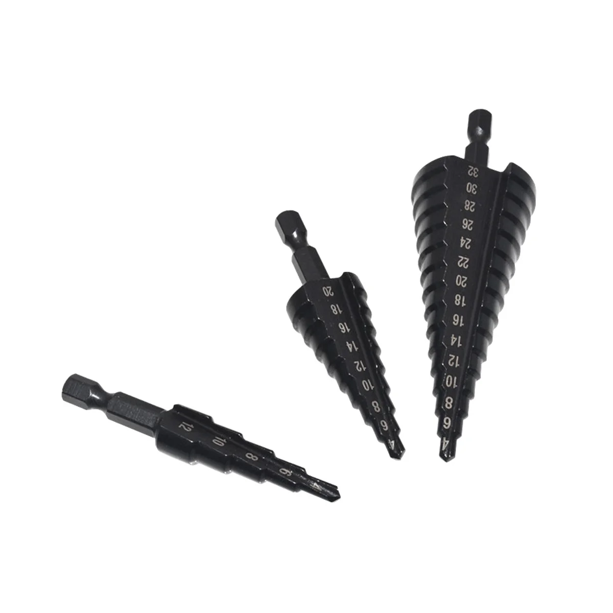 كربيد مثقاب للخشب والمعادن الحفر ، ثقب القاطع ، مخروط مثقاب ، ثقب المعادن القاطع ، 4-12 ، 20-32 مللي متر