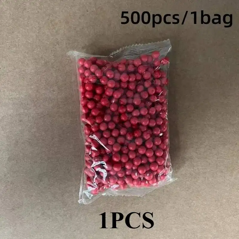 2026 500 Stück/Beutel 7MM Rote Weiche Gel-Kugeln Nachfüllpackung Sichere Flexible Kugeln für Outdoor-Spielzeug – Detail 4