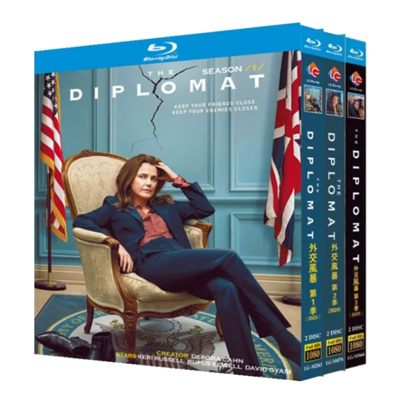 

The Diplomat Season 1-3 Blu-ray Disc