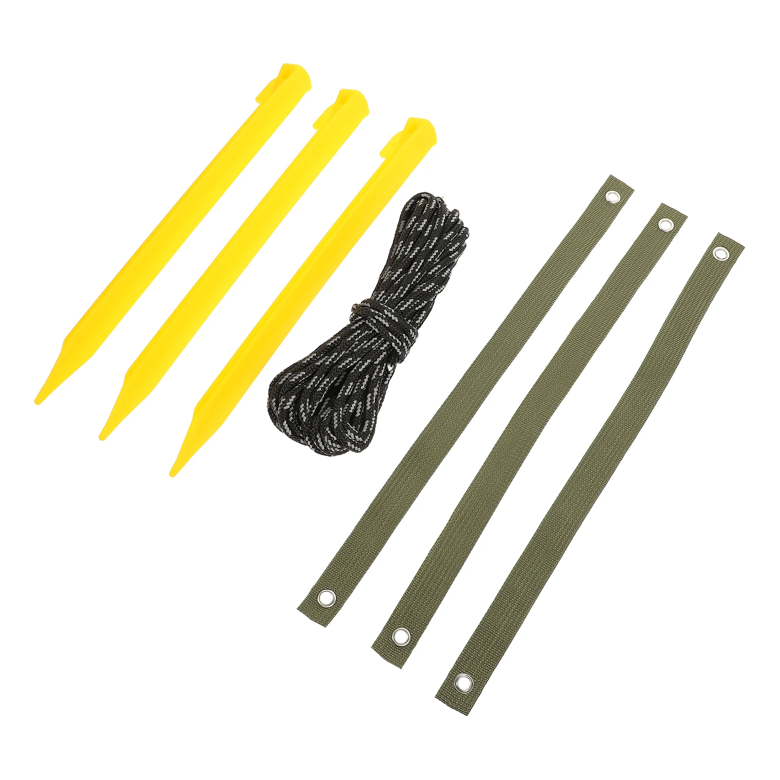 

Plastic Tree Stake Tools Plant Support Anchor Durable Nylon Straps Stakes Rope for Garden Small Trees L scaping Accessories Tree