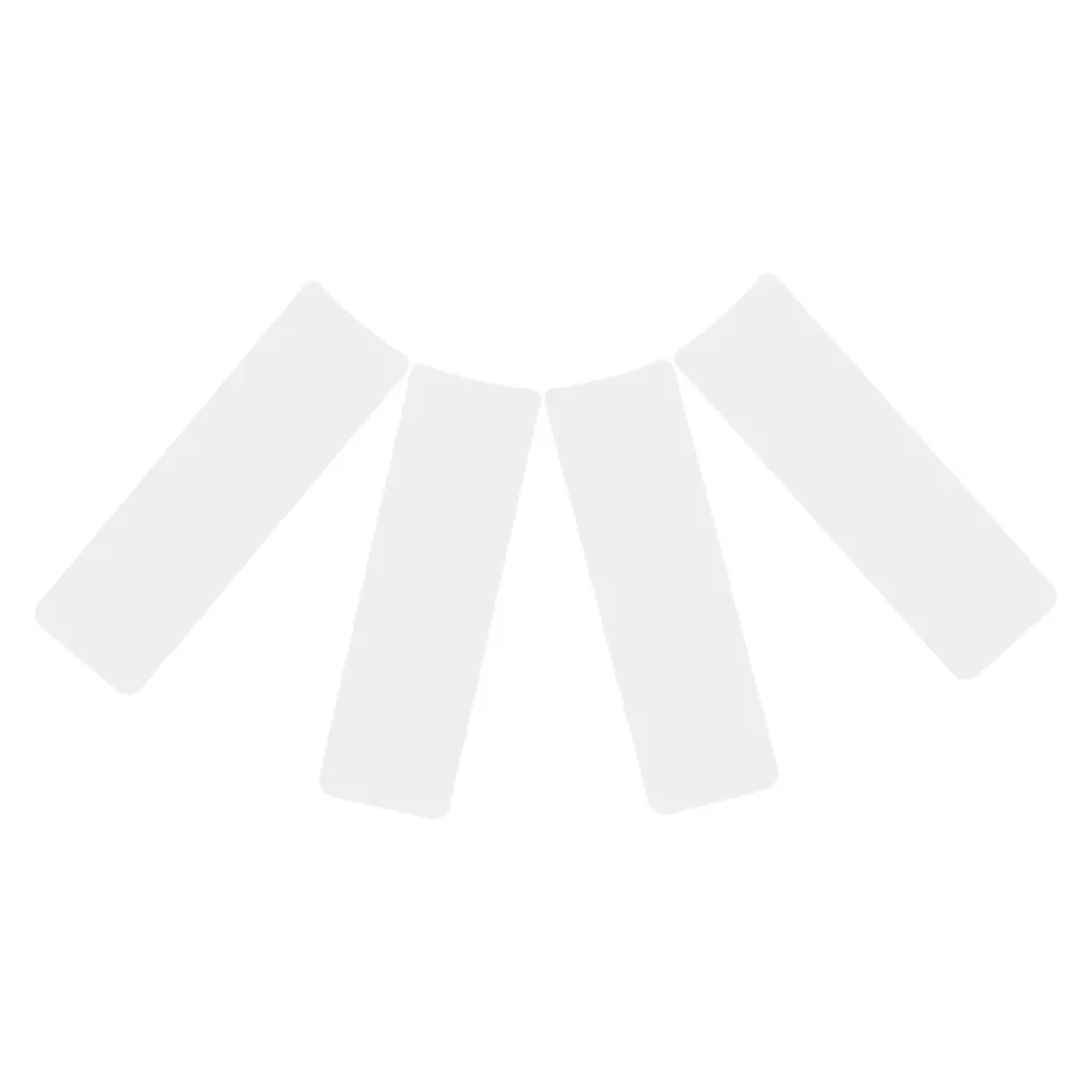 4pcs Highlighting Board Clear Transparent Balayage Tools For Precise Dye Application Salon Use Hair Coloring Paddle Board