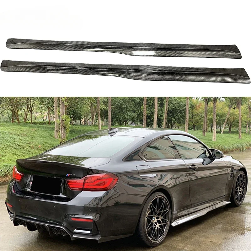 

F82 F83 Carbon Fiber Side Skirts PSM style For BMW F82 F83 M4 Carbon Fiber Side Bumper Body Kit