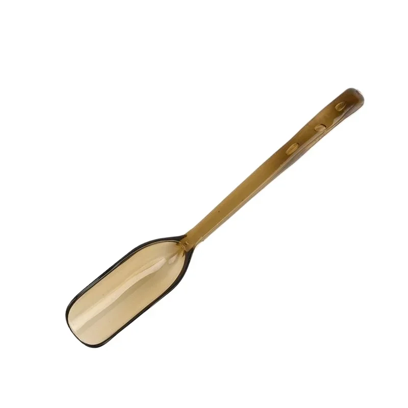 Plastic Tea Spoon Simple Long Handle Thickened Small Teaspoon Kung Fu Teaware for Making Tea Gentlemen Tea Ceremony Accessories