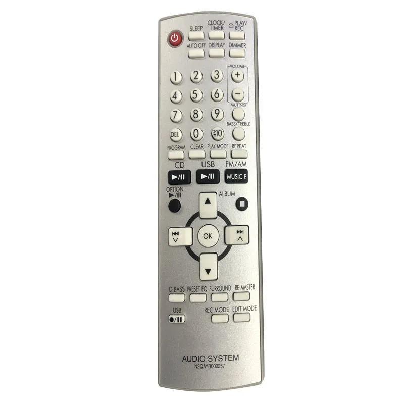 

Original Remote Control N2QAYB000257 suitalbe for panasonic audio /video SYSTEM CD/USB