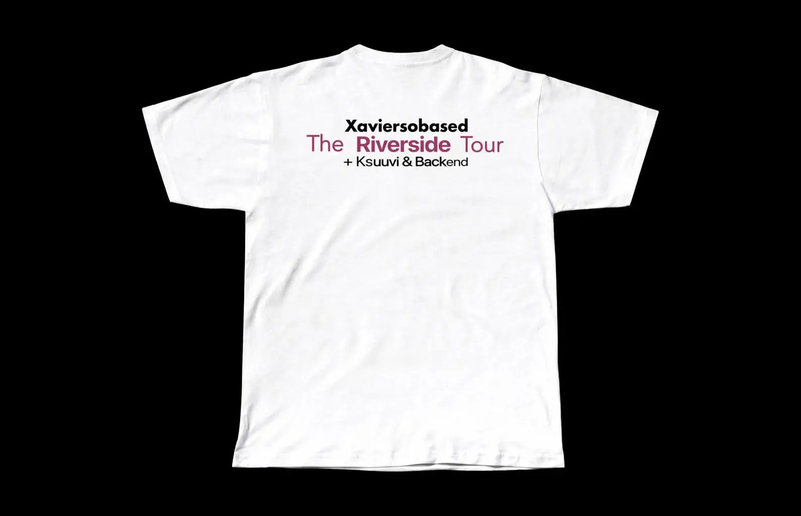 Xaviersobased Riverside Tour Merch Anime Girl Ksuuvi Underground Merch Nettspend Unisex Graphic T-Shirt Osamason Che Fakemink