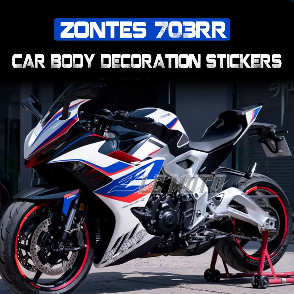 FOR ZONTES 703RR Motorcycle Body Sticker Color Change Full Car Decoration Car Sticker Modified Accessories Protective Sticker