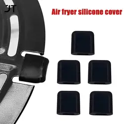 5pcs Air Fryer Rubber Pieces Easy To Install & Remove Air Fryer Replacement Rubber Tips Odorless Air Fryer Silicone Rubbers