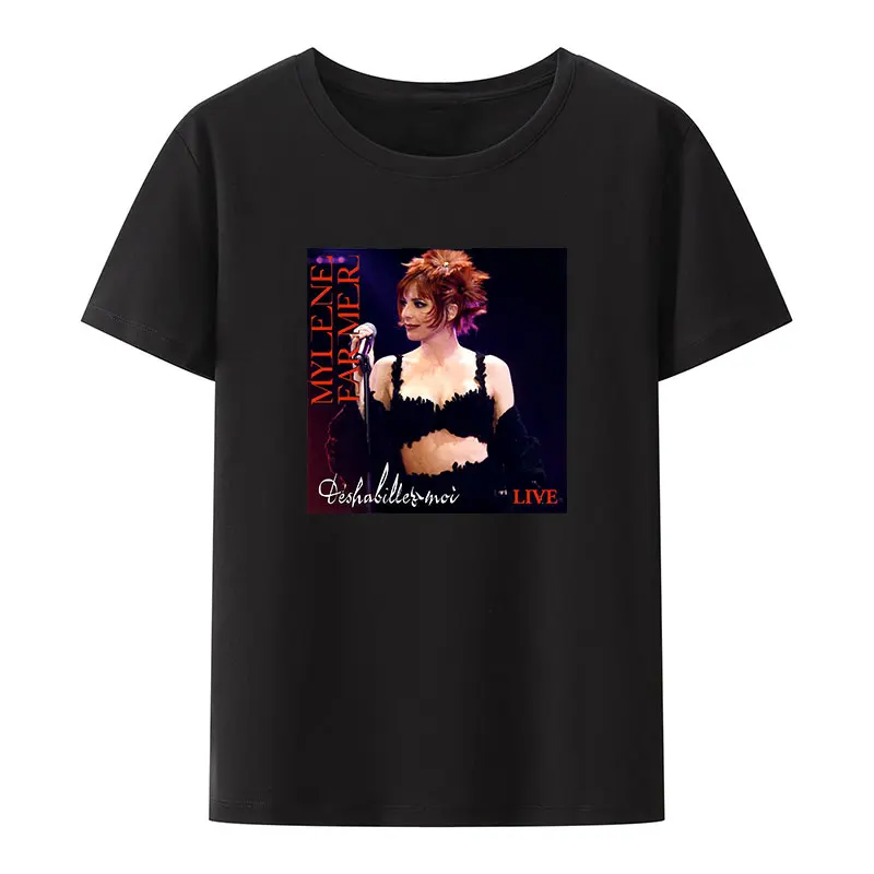 French Mylene Farmer France Meme Joelle Guillaume Tshirt Mylene Farmer France Meme Joelle Guillaume Jokes Casual Short-sleev