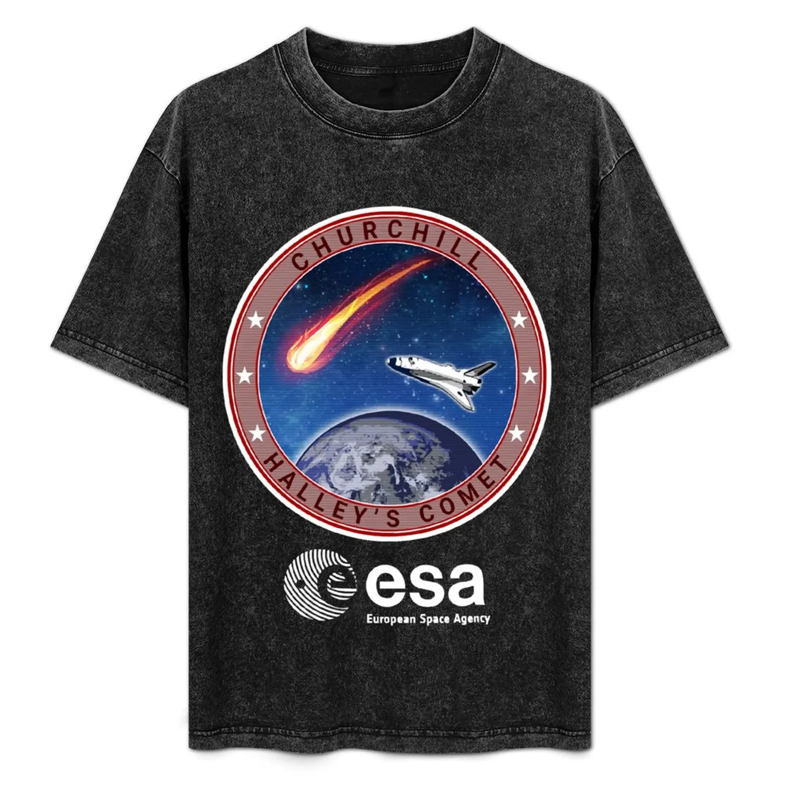 

Space Shuttle Churchill Inspired by Lifeforce T-Shirt vintage t shirts baggy shirts anime t shirts mens t pack