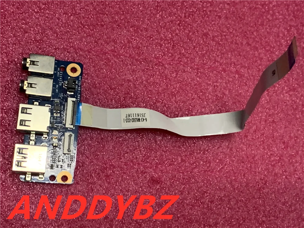 

Original 6-71-w65d8-d12 usb board for clevo W650KJ W650DC W650KK W650DDG6 K650D usb audio board Test OK