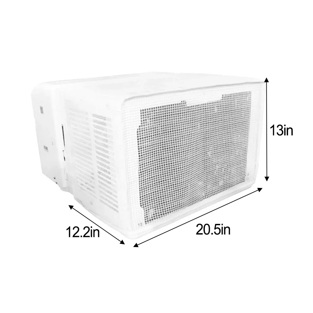 

Breathable Mesh Cover for Air Conditioner U Shape Units Protects from Dust Leaves and Debris Enhances Airflow Year Round Use