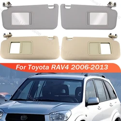 For Toyota RAV4 2006 2007 2008 2009 2010 2011 2012 2013 Beige Gray Car Sun Visor Side Driver Passenger Side Sunshield Sunshade