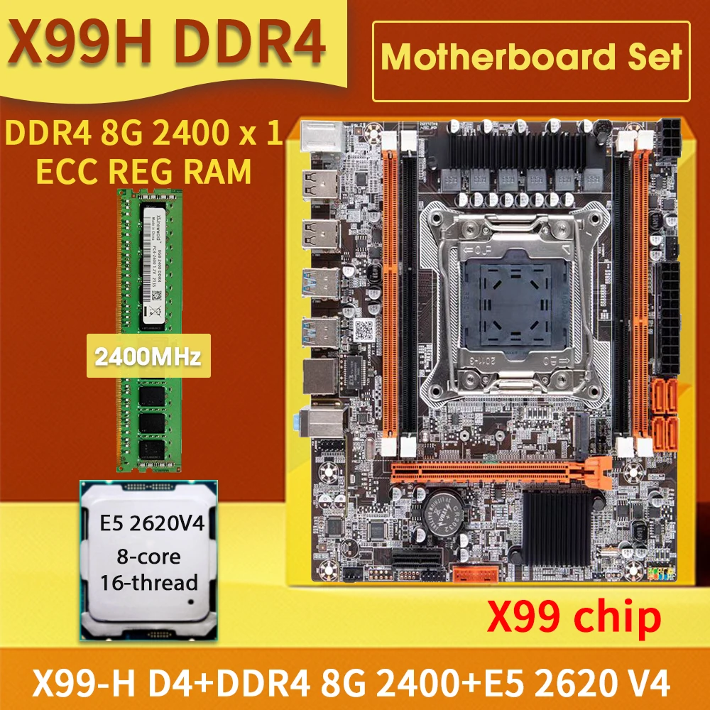 Kit X99 Xeon Completo, Kit Xeon Placa Mãe X99
