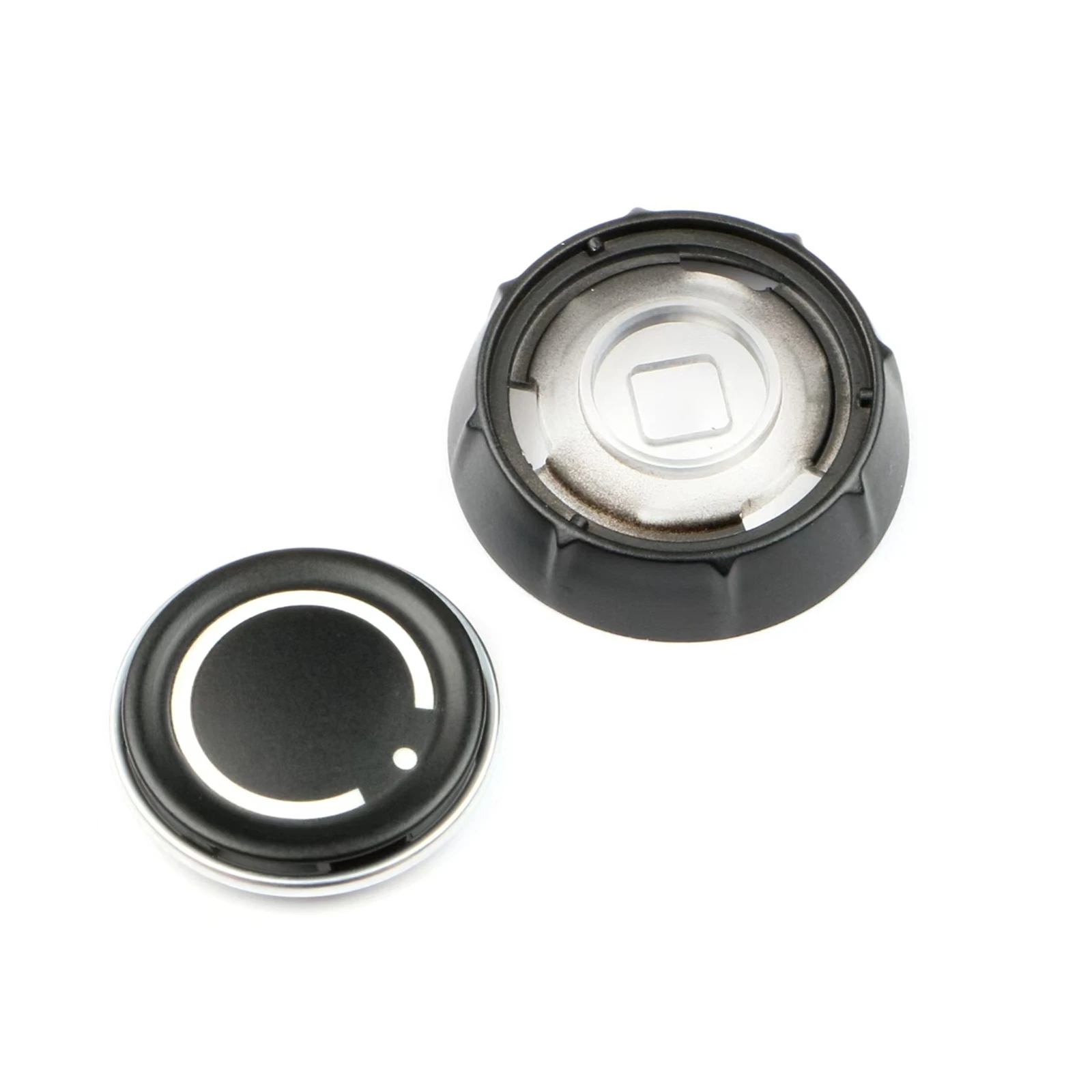Car Inner Center Console Audio Volume Knob Cover CD Control Switch Replacement Button For Porsche Macan Panamera Cayenne