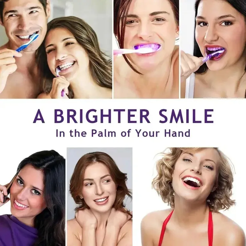 Purple Toothpaste, Deep Cleaning, Make Teeth More Shiny, Fresh Breath, Suitable for Home Use Teeth Whitening Kit