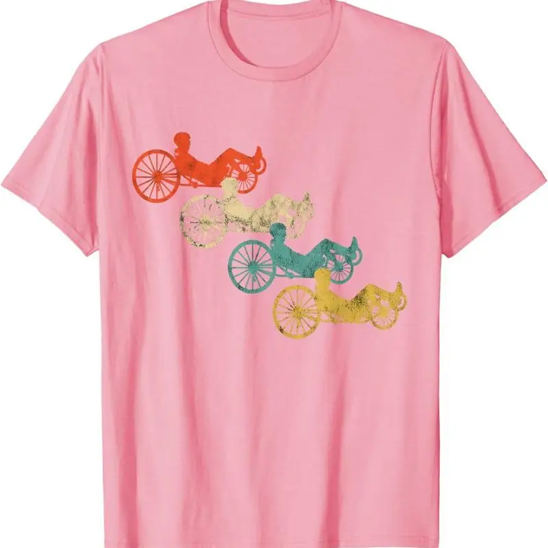 

Retro Vintage Recumbent Bike Cyclist Trike Cycling T Shirt